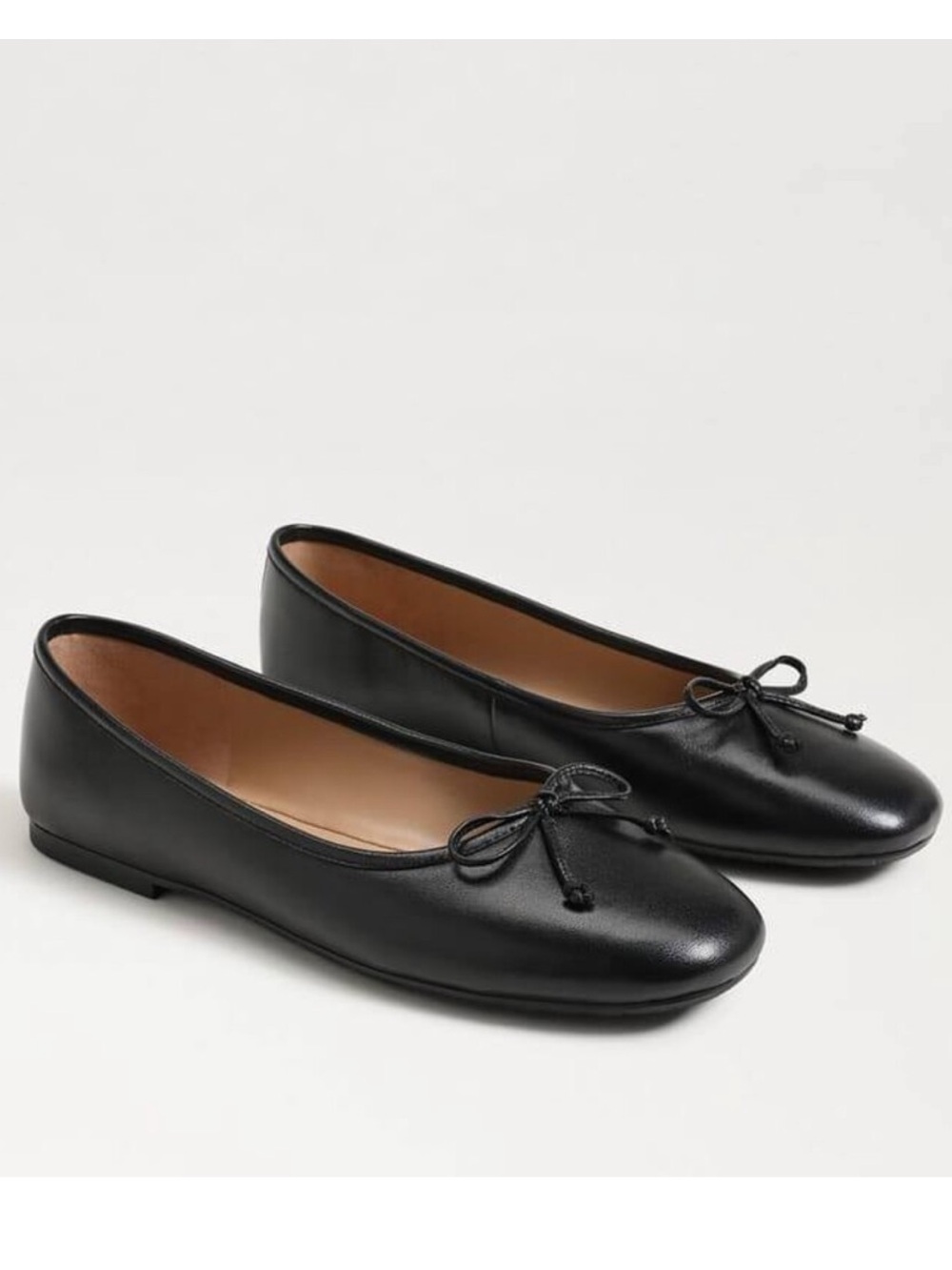 Sam Edelman Alie Ballet Flat | Size 10 | NIB | Black Leather Ballet Flats w/ Bow
